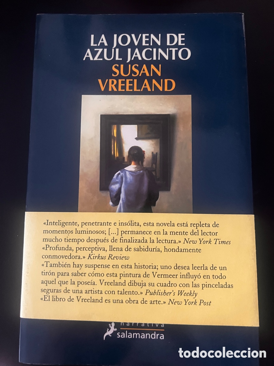 Libri di seconda mano: La joven de Azul jacinto. Susan Vreeland