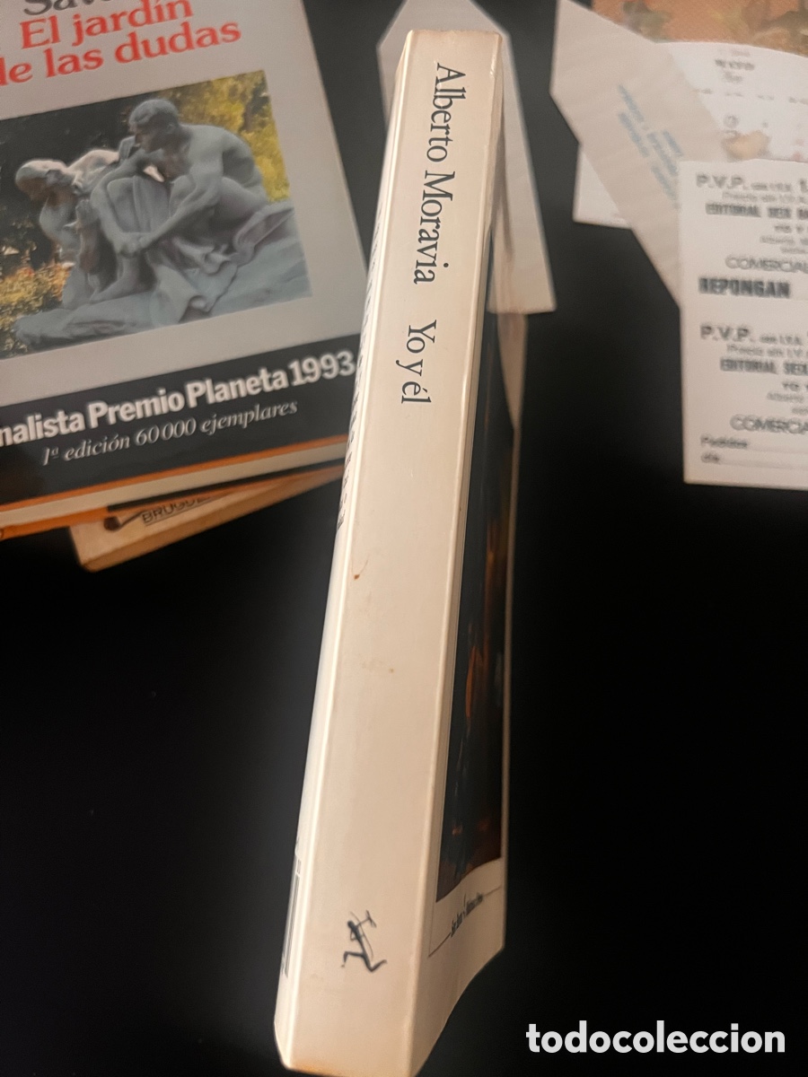 Libros de segunda mano: Yo y &eacute;l. Alberto Moravia. - Foto 2