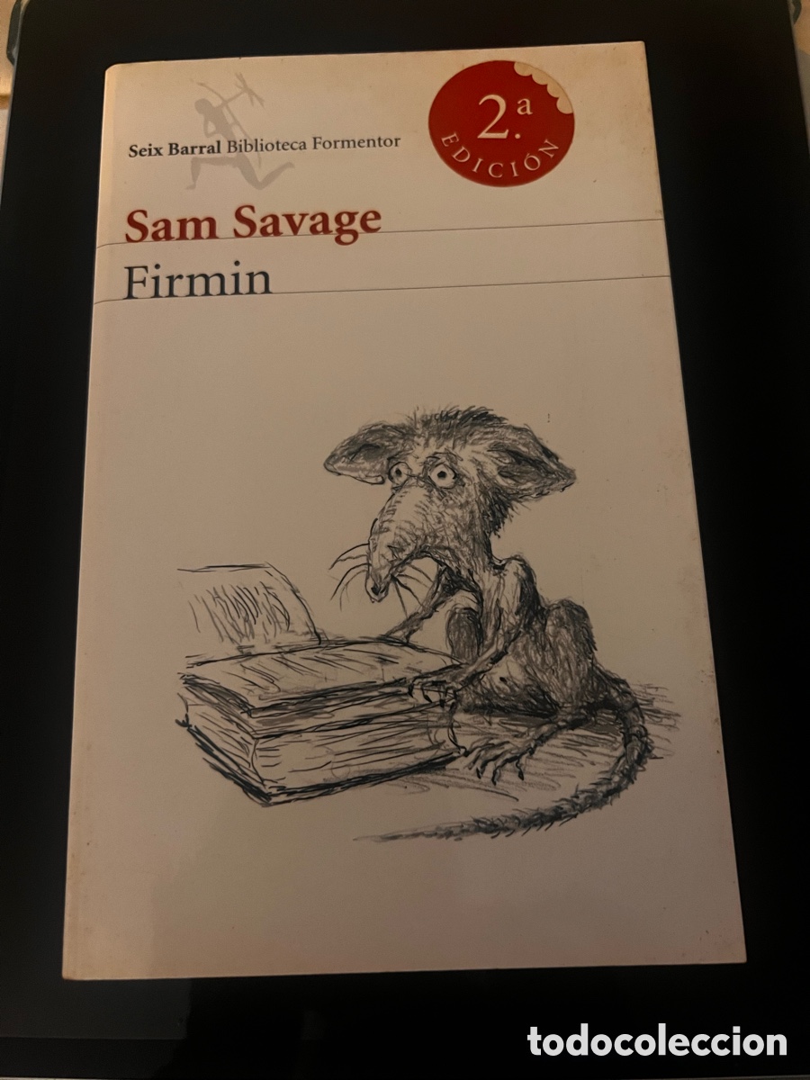 Libri di seconda mano: Firmin. Sam Savage. Biblioteca formentor.
