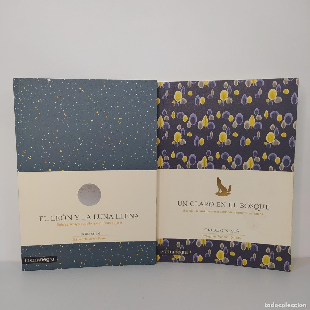 Libros de segunda mano: Un claro en el bosque / El le&oacute;n y la Luna llena. (Dos libros). Oriol Ginest&agrave; / Nora Shen.