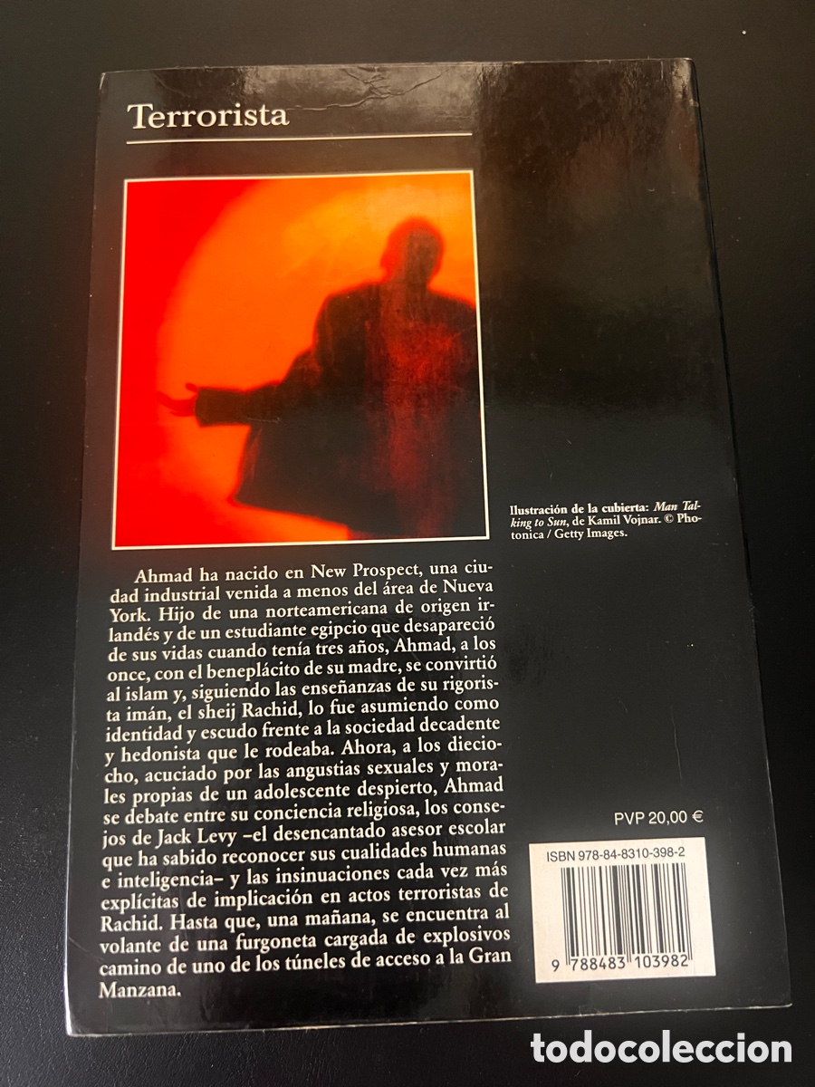 Libros de segunda mano: Terrorista . John Updike. - Foto 2