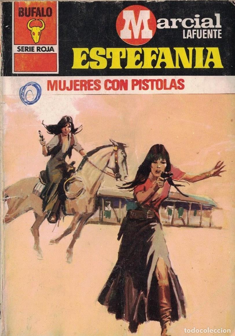 Gebrauchte B&uuml;cher: (A-005) - BUFALO SERIE ROJA N&ordm; 1376 - MUJERES CON PISTOLAS - MARCIAL L. ESTEFANIA