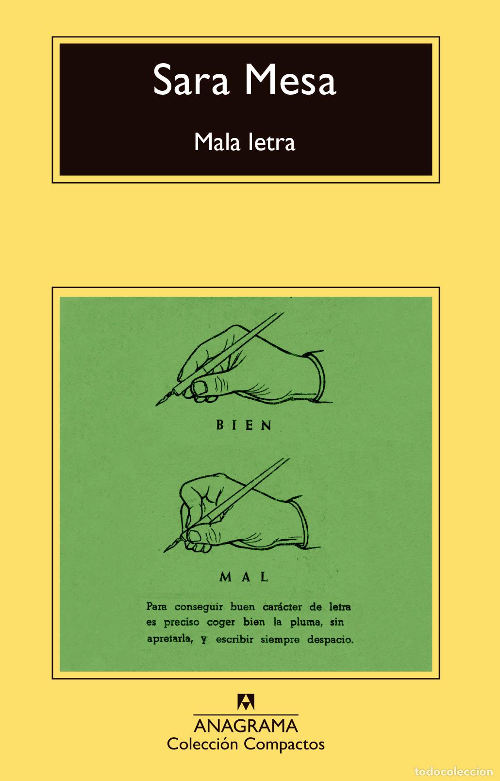 Libros de segunda mano: Mala letra Sara Mesa. Editorial Anagrama - Foto 1