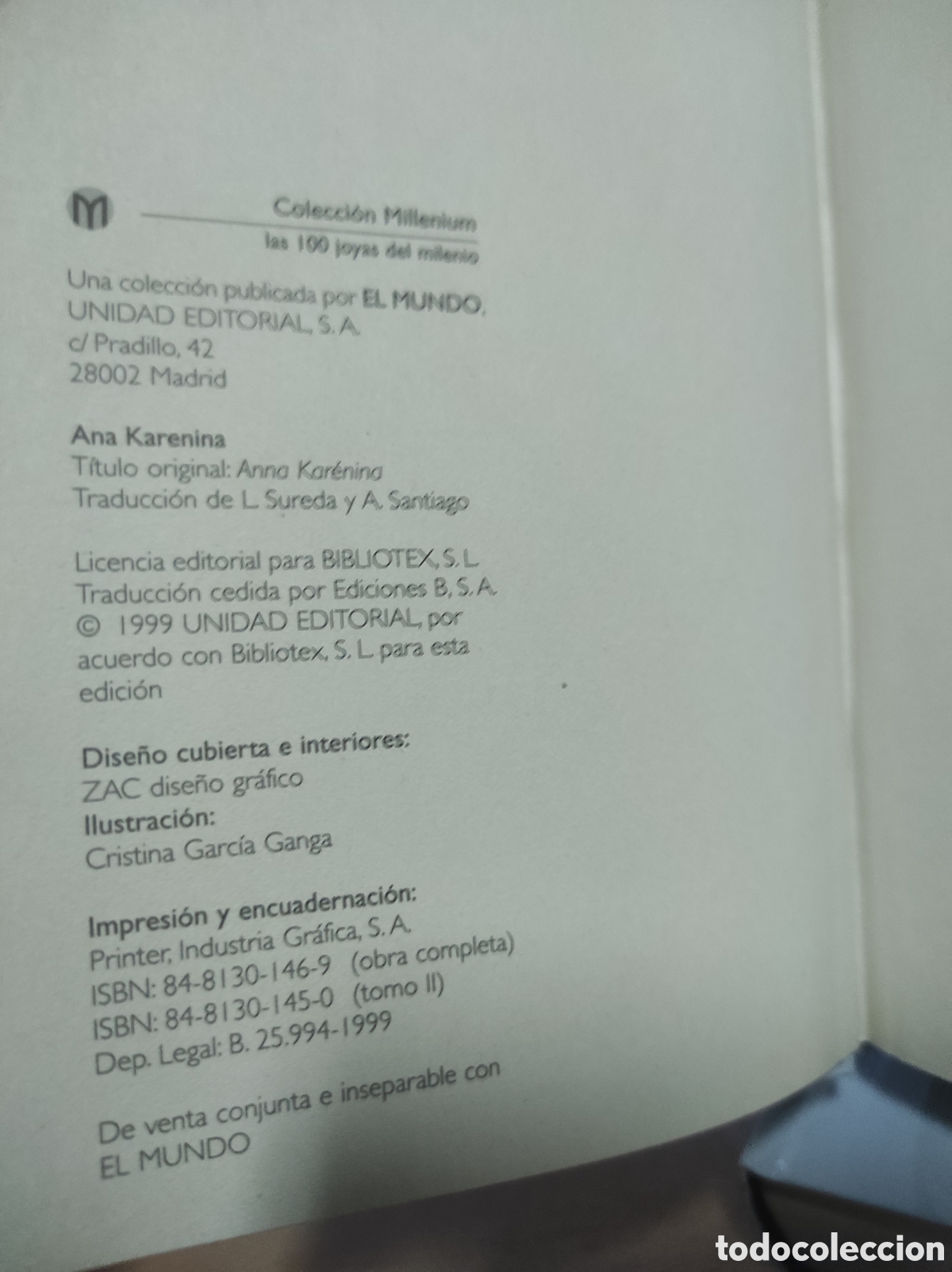 Libros de segunda mano: Anna Karenina, Lev Tolstoi - Foto 3