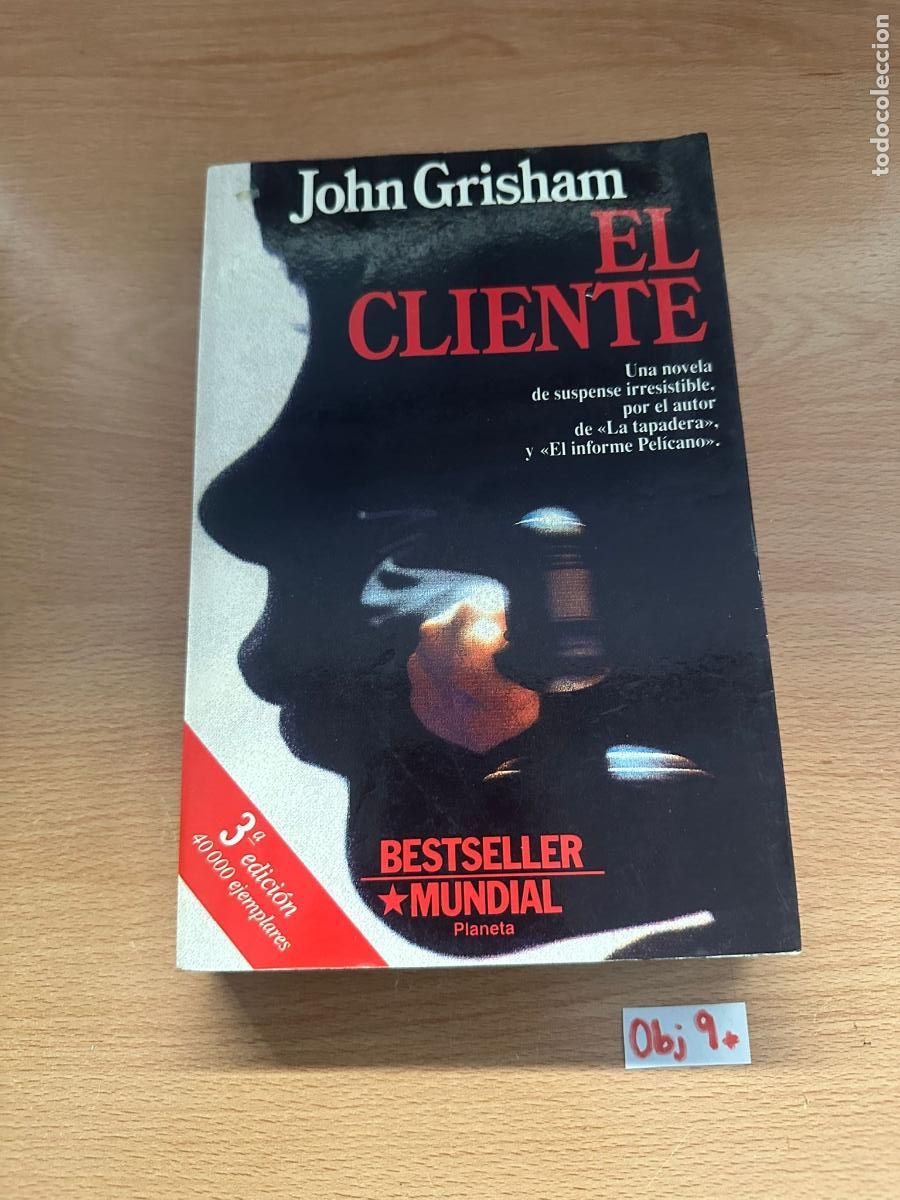 Libros de segunda mano: John Grisham el cliente - Foto 1