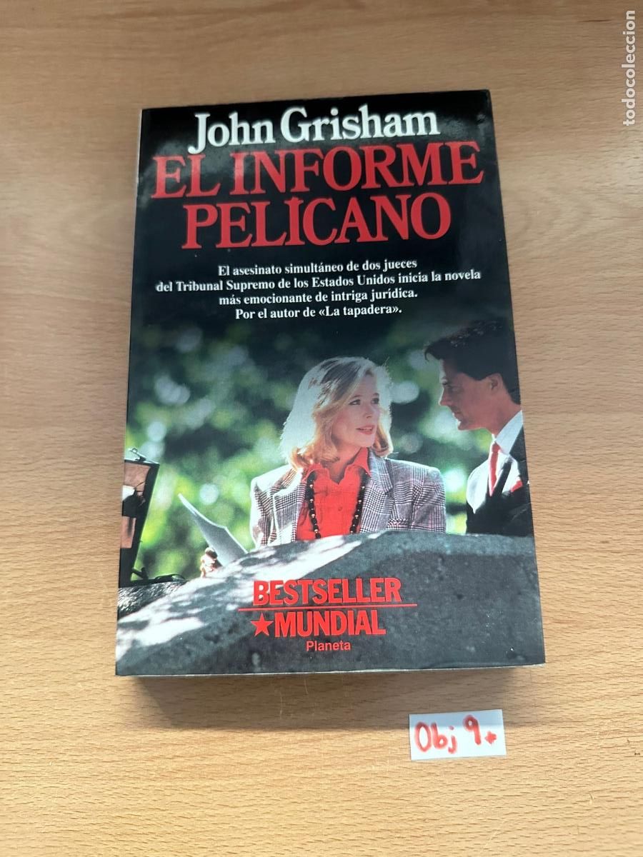 Libros de segunda mano: John Grisham el informe Pelicano - Foto 1
