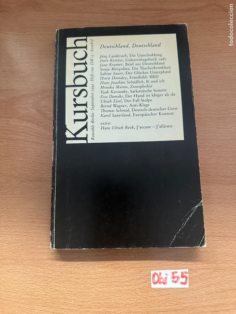 Libros de segunda mano: Libro: Kursbuch . , . - Foto 1