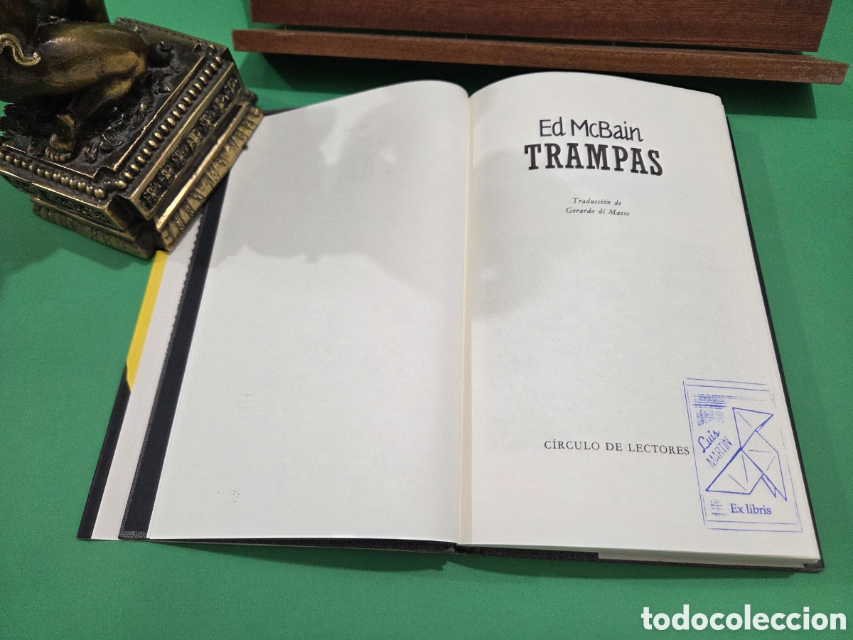 Libros de segunda mano: &rdquo;&rdquo;TRAMPAS&rdquo;&rdquo;...ED McBAIN...CIRCULO DE LECTORES...1991... - Foto 6
