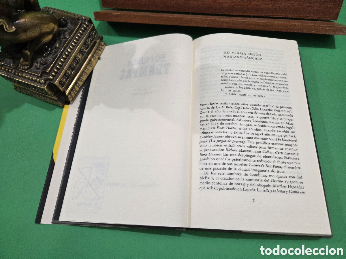 Libros de segunda mano: &rdquo;&rdquo;TRAMPAS&rdquo;&rdquo;...ED McBAIN...CIRCULO DE LECTORES...1991... - Foto 7