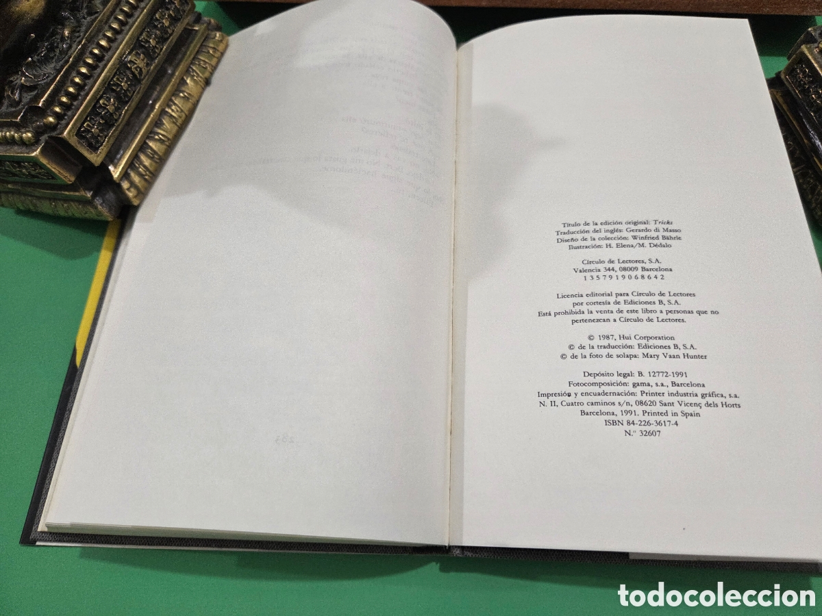 Libros de segunda mano: &rdquo;&rdquo;TRAMPAS&rdquo;&rdquo;...ED McBAIN...CIRCULO DE LECTORES...1991... - Foto 11