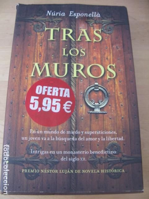 Libros de segunda mano: Tras los muros: Esponella, N&uacute;ria - Foto 1
