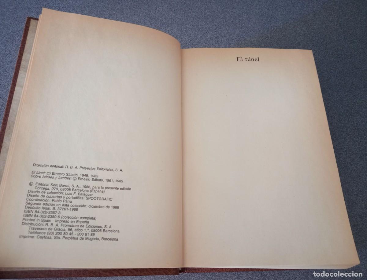 Libros de segunda mano: Ernesto S&aacute;bato Obras Completas - Foto 4