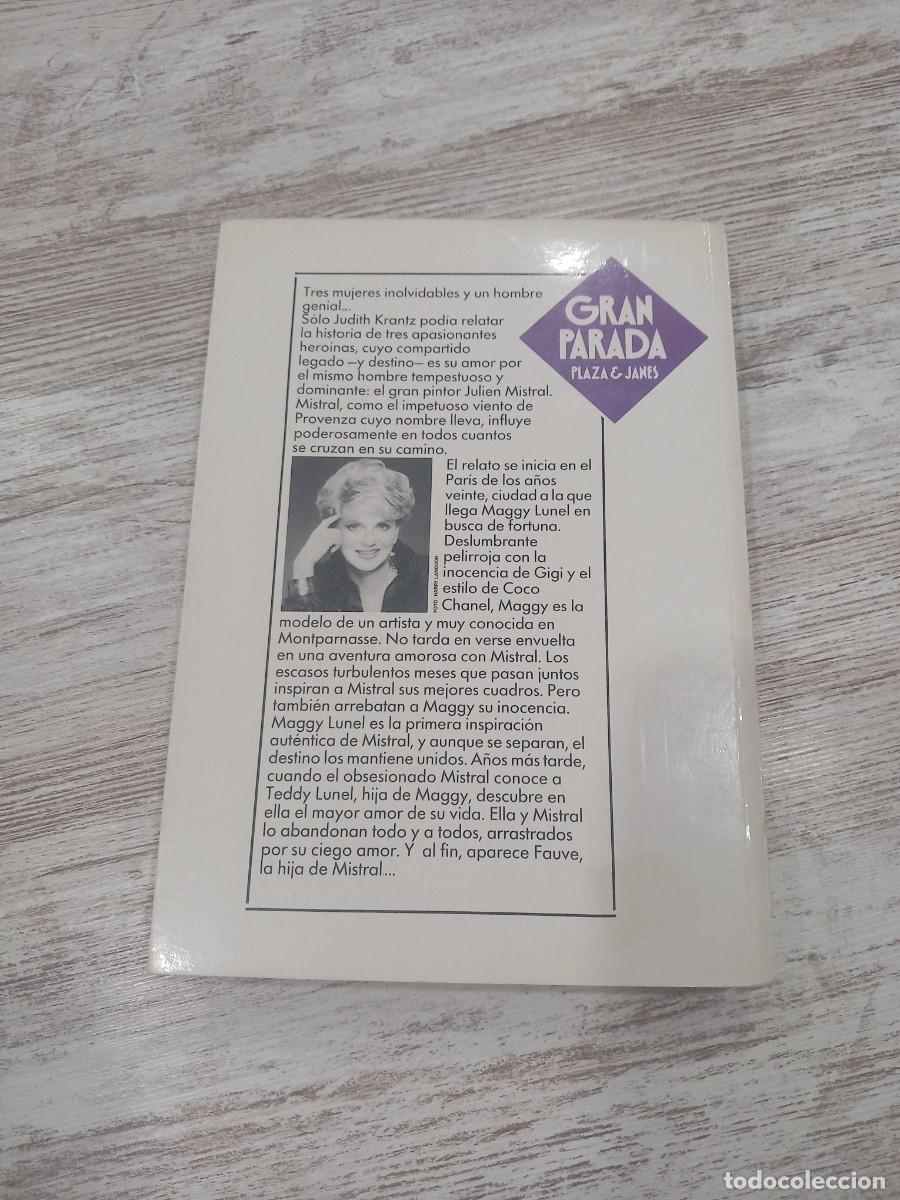 Libros de segunda mano: Libro La hija de mistral | Judith Krantz | 1983 - Foto 2