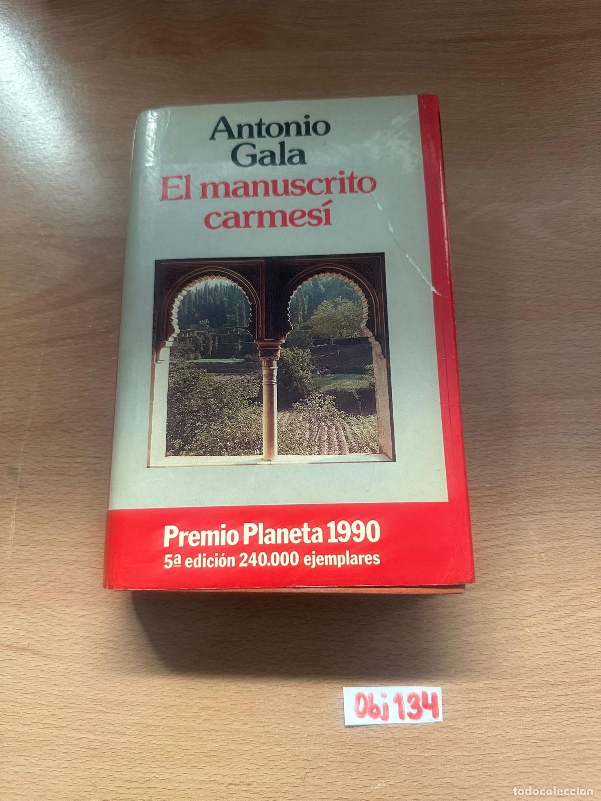 Libros de segunda mano: Libro: el manuscrito carmes&iacute; - Foto 1