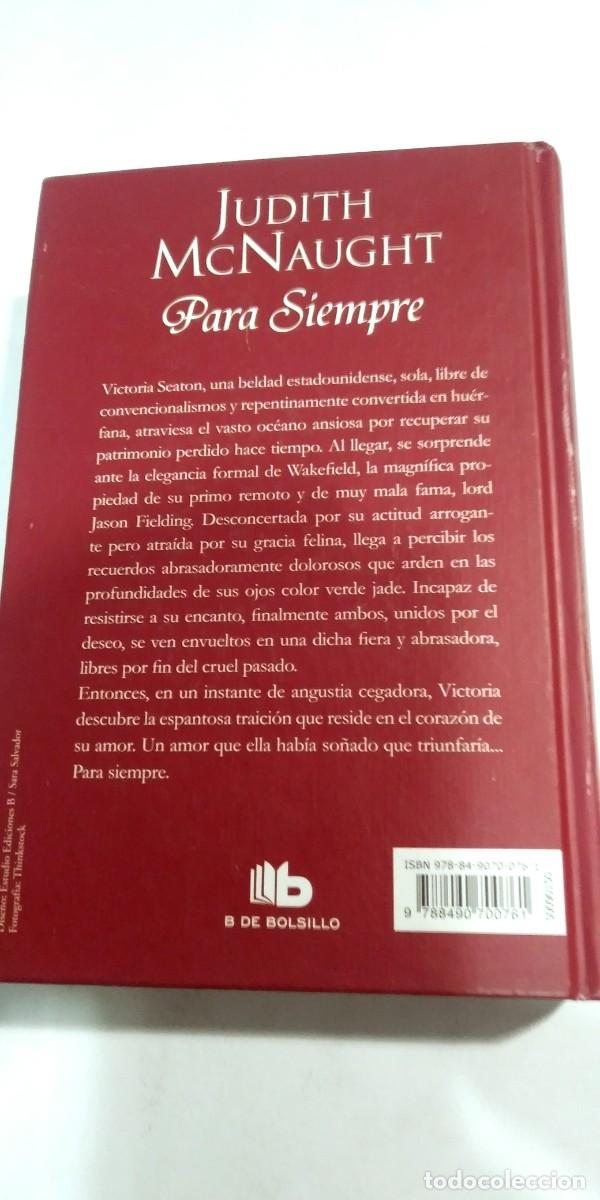 Libros de segunda mano: Para siempre Judith McNaught - Foto 2