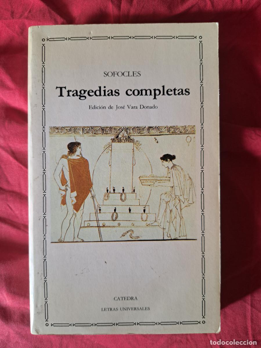 Libros de segunda mano: LIBRO Tragedias completas (Letras Universales) - Tapa blanda S&oacute;focles - Foto 1