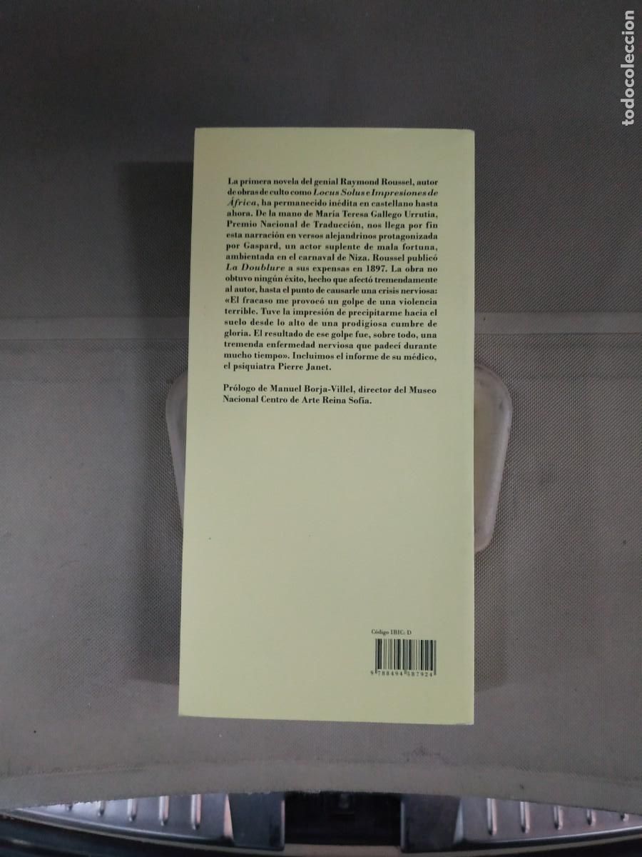 Libros de segunda mano: El doble - Raymond Roussel - Foto 2
