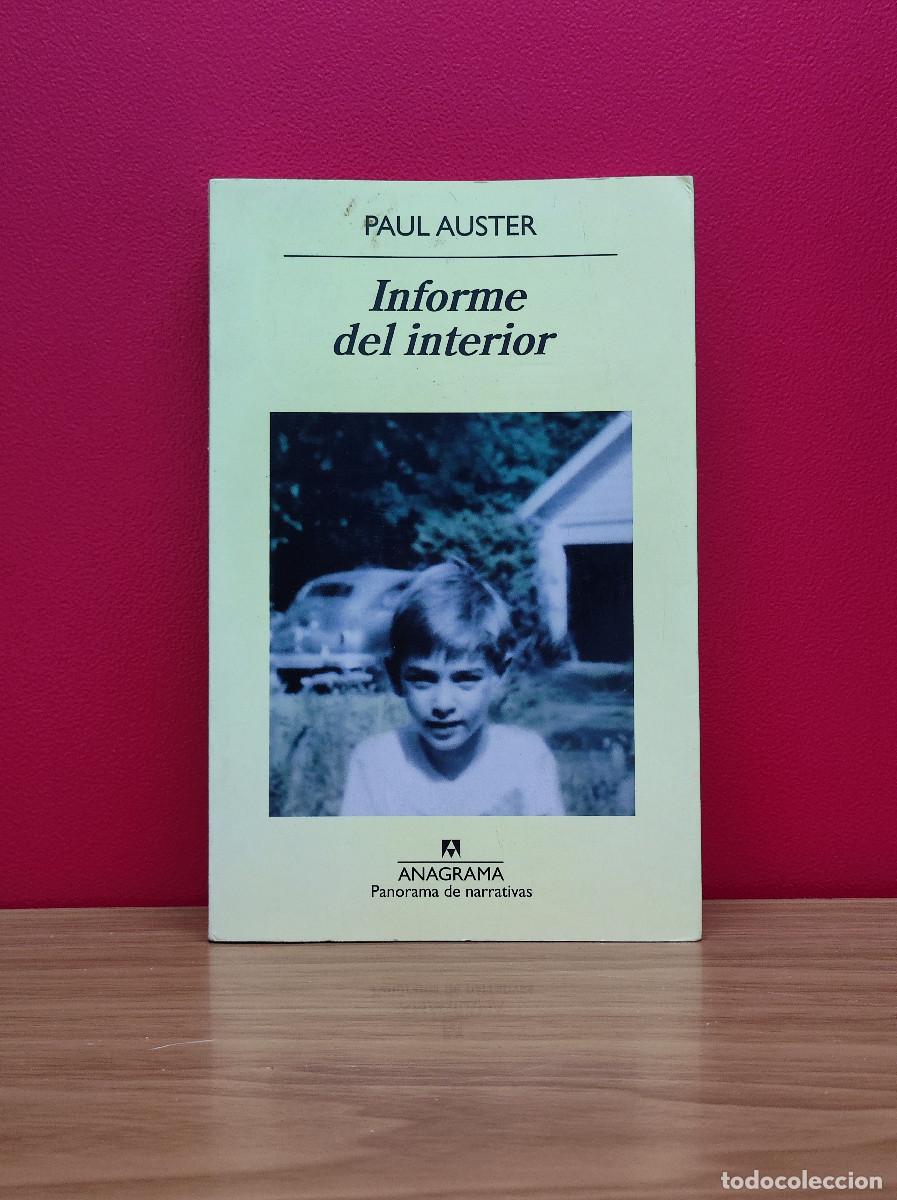 Libros de segunda mano: Informe del interior &ndash; Paul Auster - Foto 1