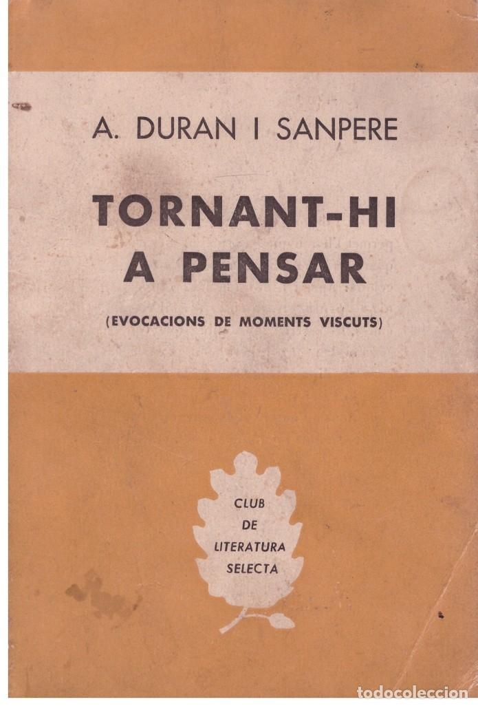 Libros de segunda mano: TORNANT-HI A PENSAR - Foto 1