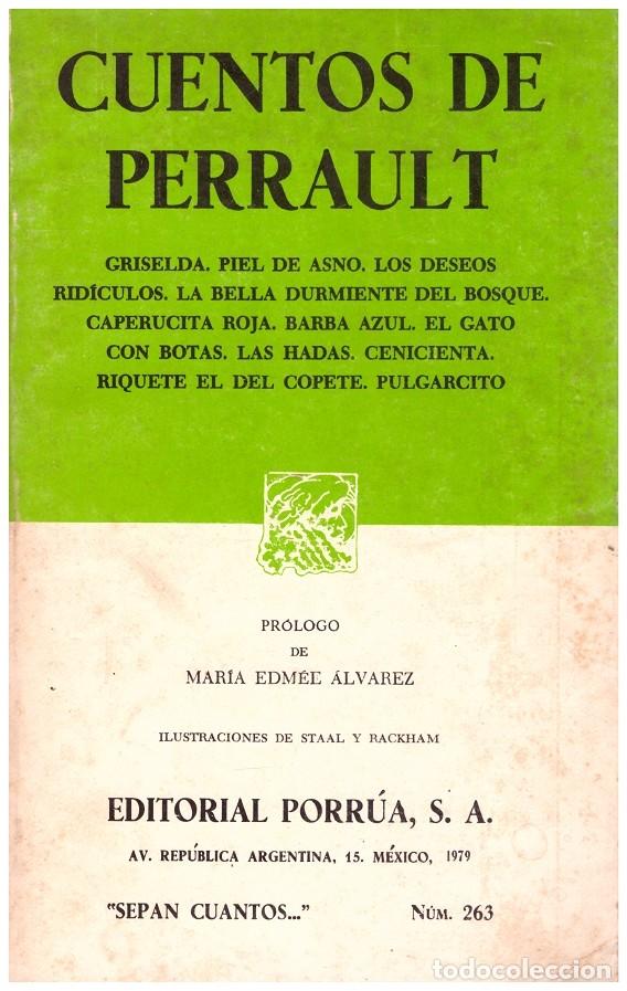 Gebrauchte B&uuml;cher: CUENTOS DE PERRAULT - Perrault - Ed. Porrua - 1979.