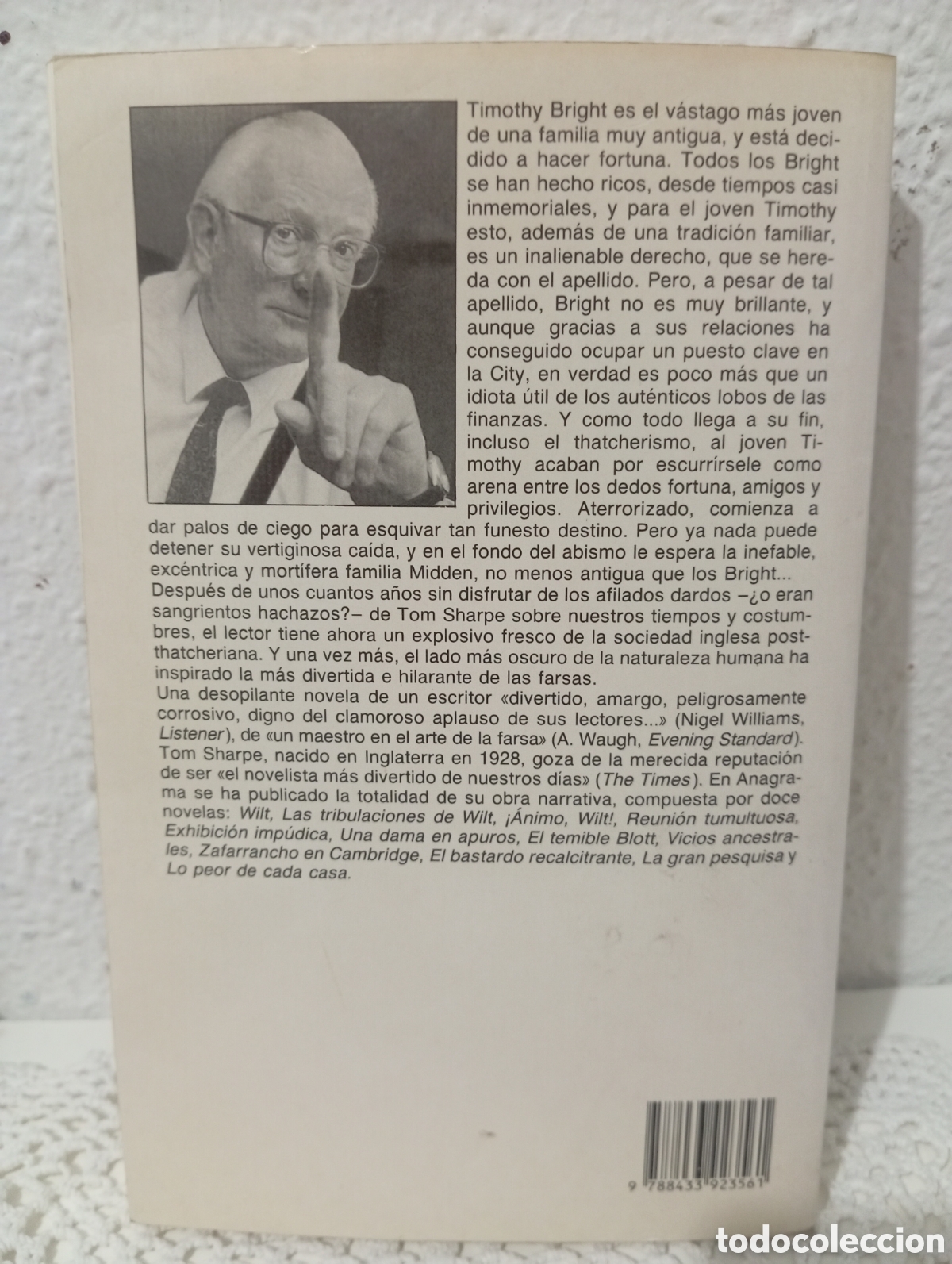 Libros de segunda mano: Lo peor de cada casa. Tom Sharpe - Foto 2