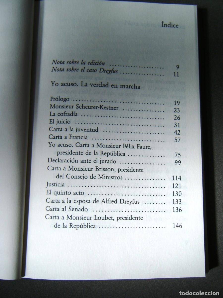 Libros de segunda mano: Emilio Zola &ndash; Yo acuso - Foto 3