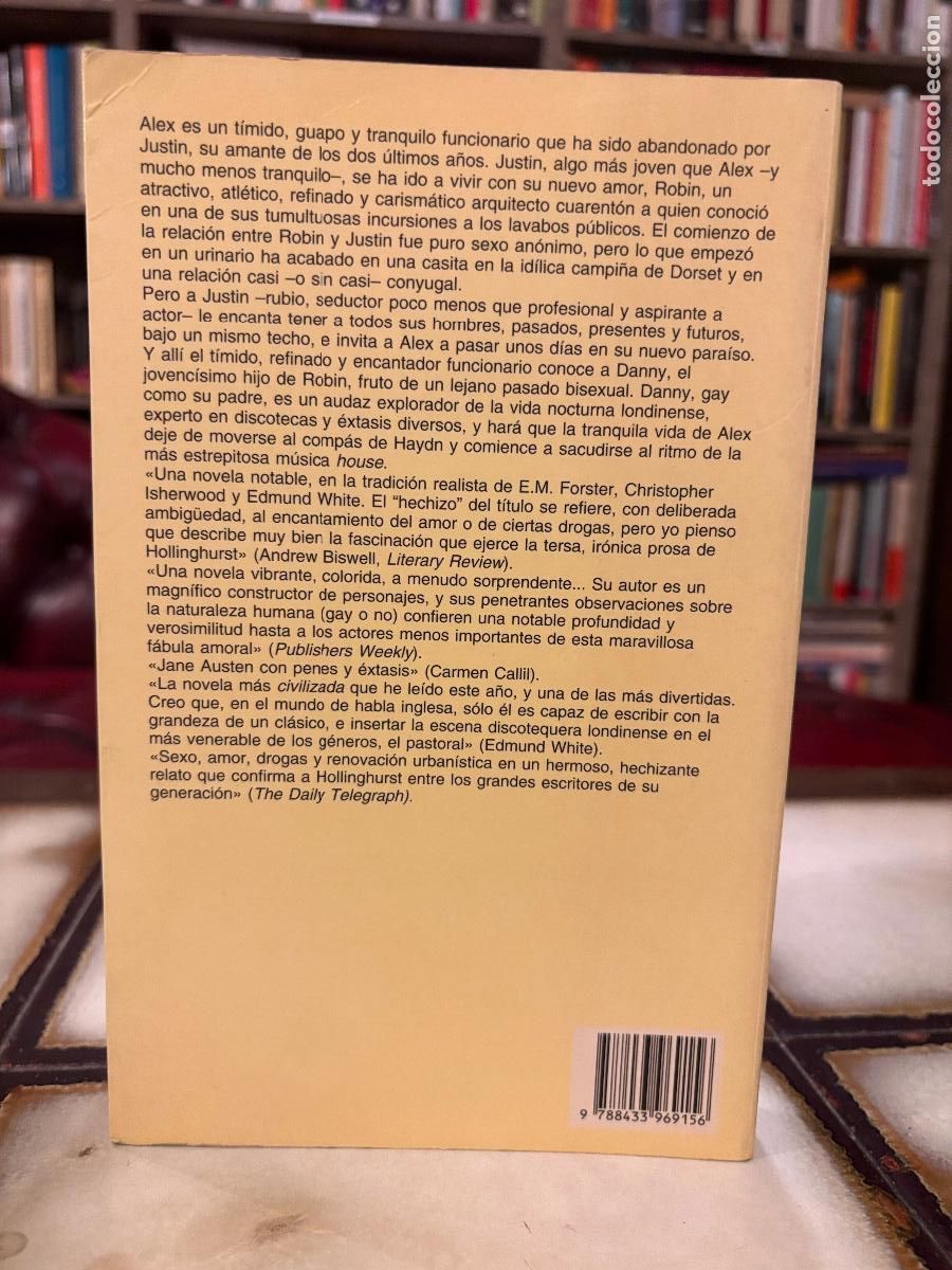 Libros de segunda mano: El hechizo. Alan Hollinghurst. Anagrama - Foto 2