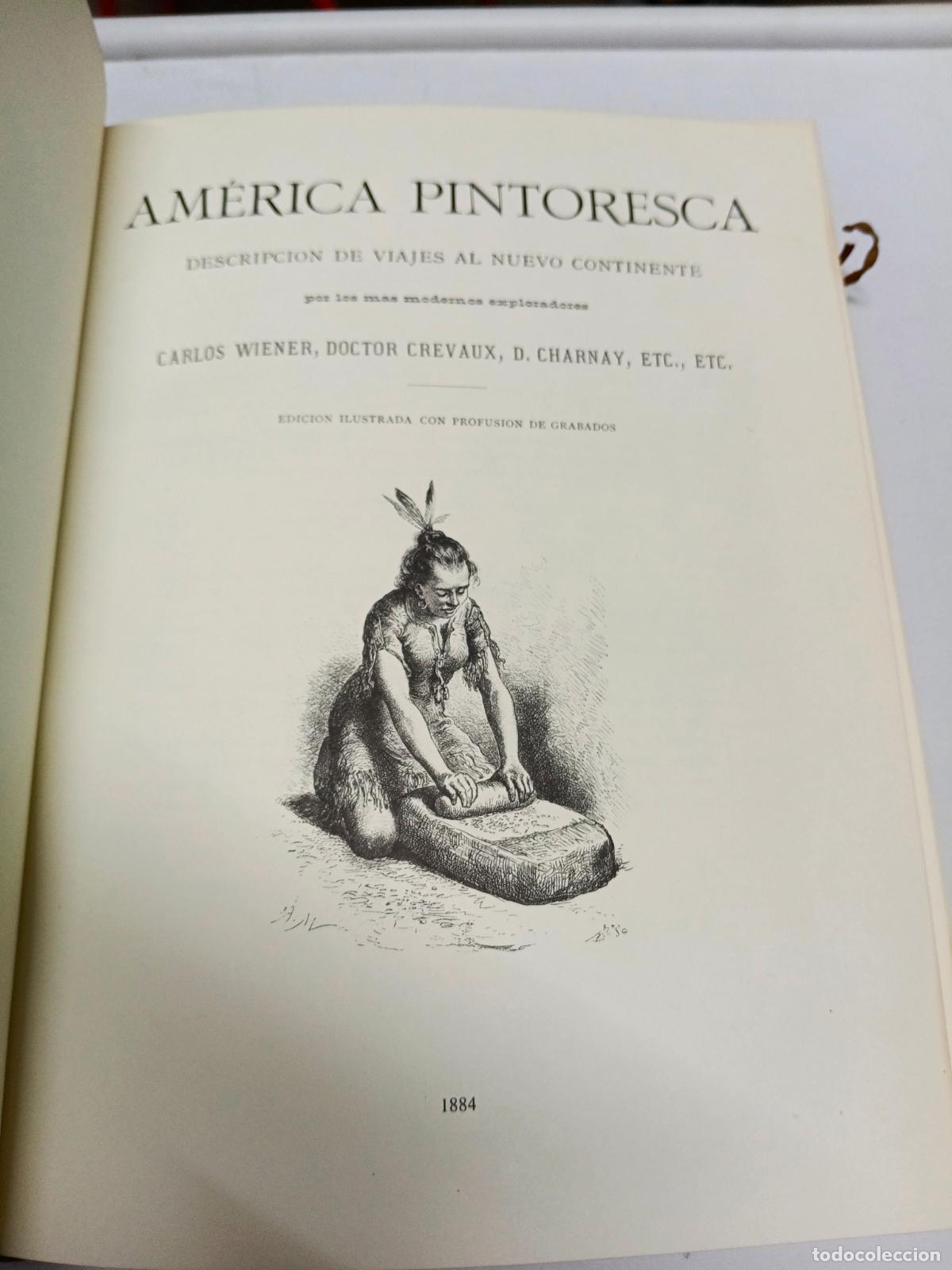 Libros de segunda mano: Am&eacute;rica pintoresca. 1980. FACSIMIL - Foto 3