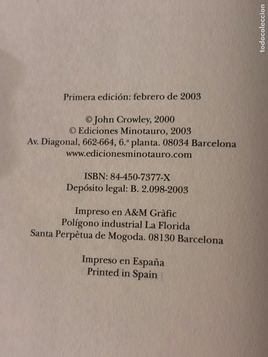 Libros de segunda mano: Daemonoman&iacute;a. John Crowley. - Foto 3