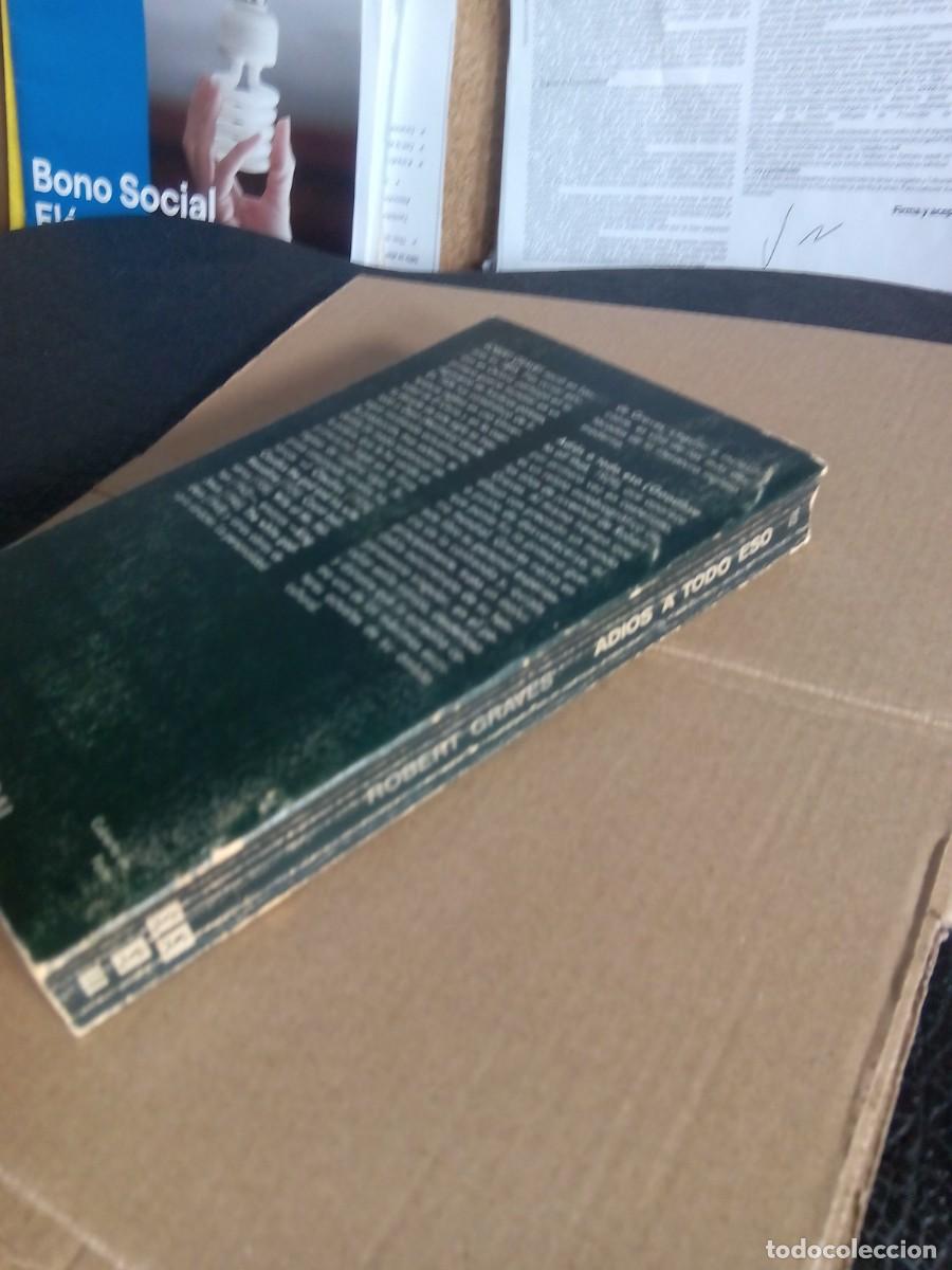 Libros de segunda mano: ADIOS A TODO ESO / ROBERT GRAVES - Foto 3