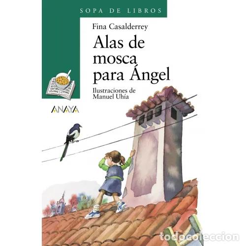 Libros de segunda mano: Alas de Mosca para &Aacute;ngel - Fina Casalderrey - Anaya - 2000, 2&ordf; ed. - Literatura Infantil, Sopa, N&ordm; 2