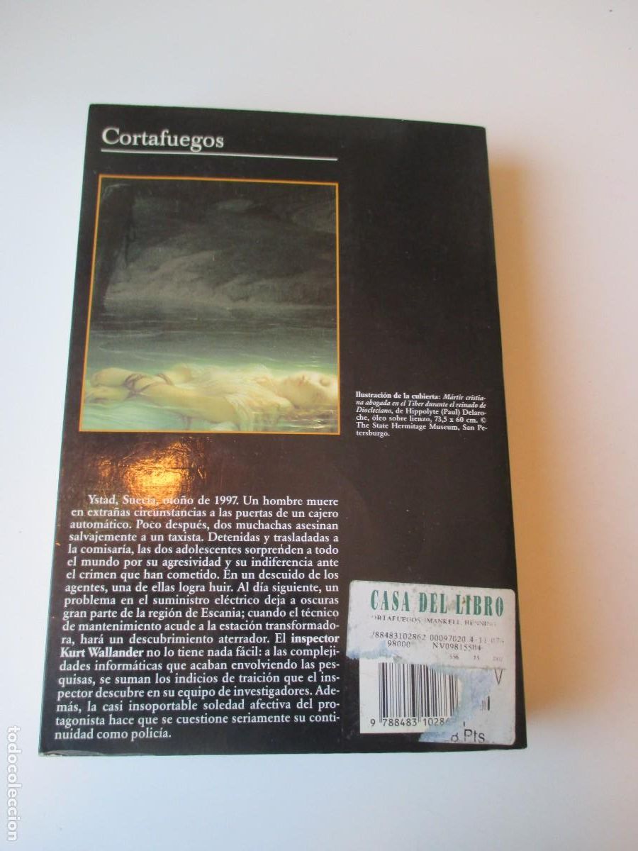 Libros de segunda mano: HENNING MANKELL Cortafuegos W36105 - Foto 2