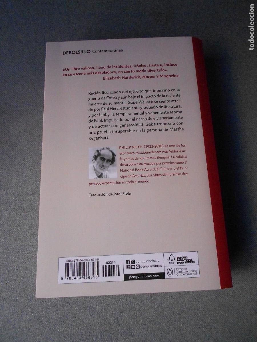 Libros de segunda mano: DEUDAS Y DOLORES. PHILIP ROTH. - Foto 3