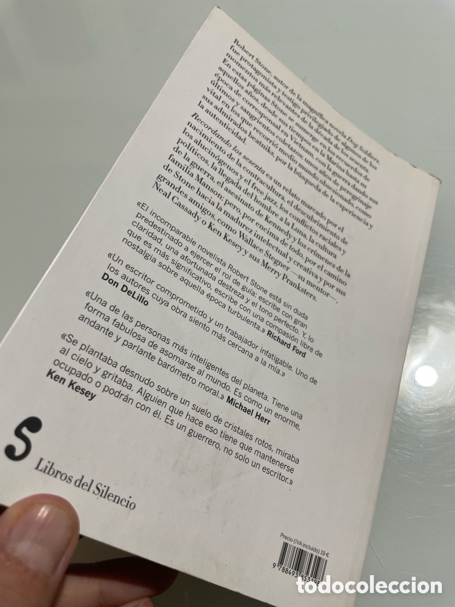 Libros de segunda mano: Recordando los sesenta. Robert Stone. Singular - Foto 4