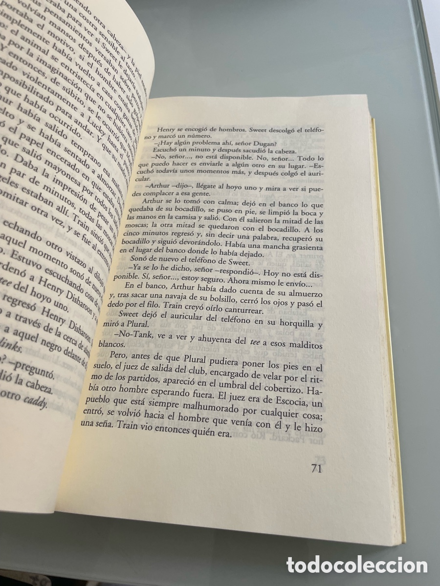Libros de segunda mano: Train. Peter Dexter. Anagrama 1&ordf; ed 2005 - Foto 10