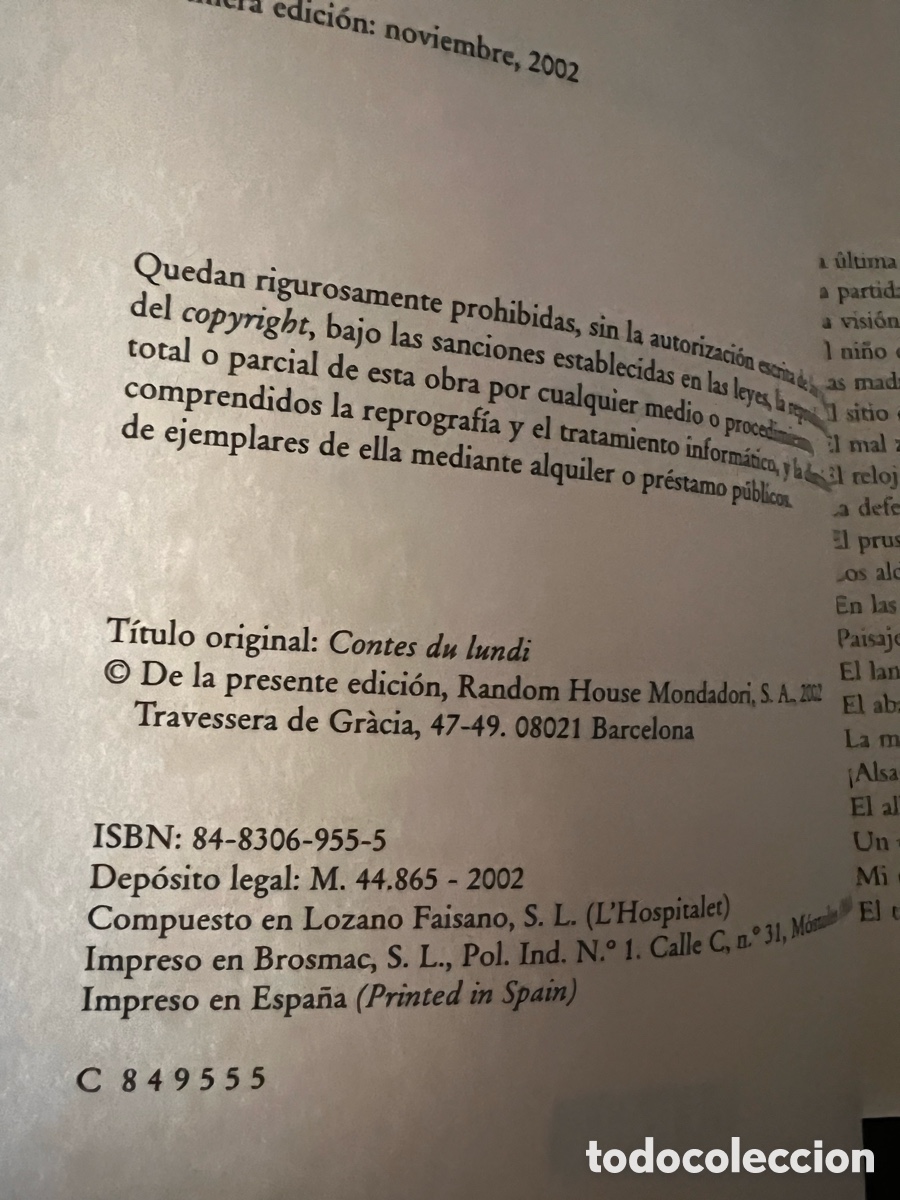 Libros de segunda mano: Cuentos del lunes . Alfonso Daudet. - Foto 6