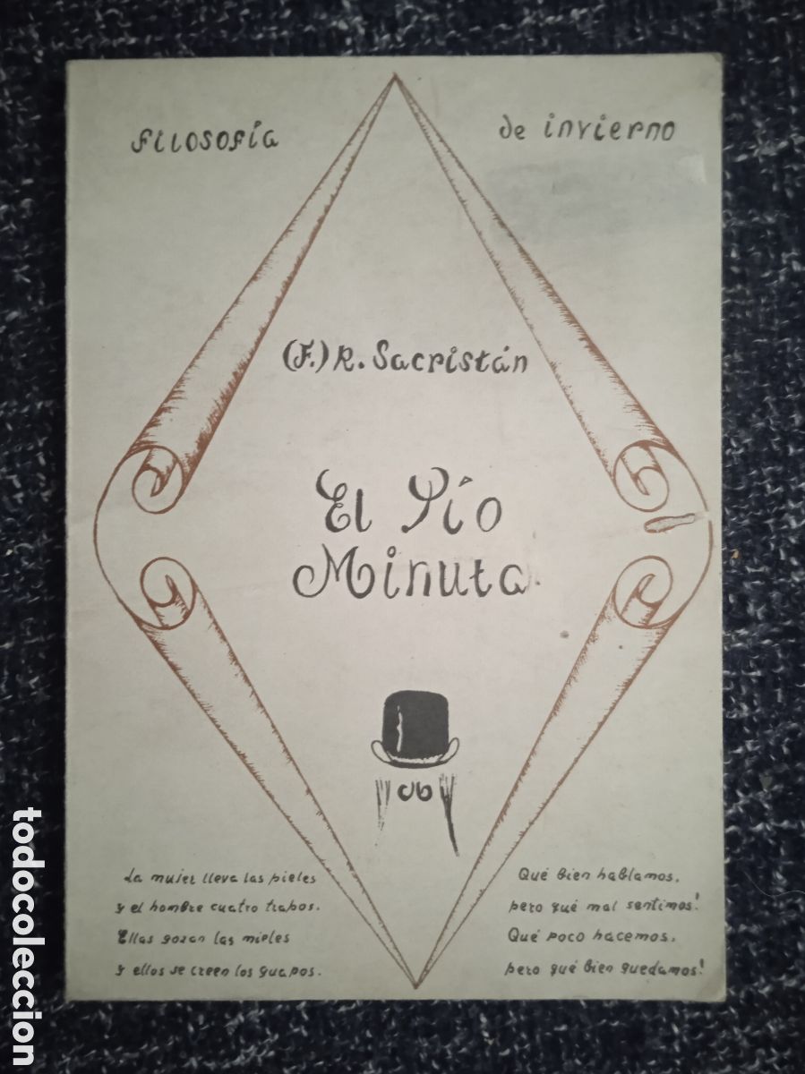 Libri di seconda mano: EL TIO MINUTA / (F.) R. Sacrist&aacute;n