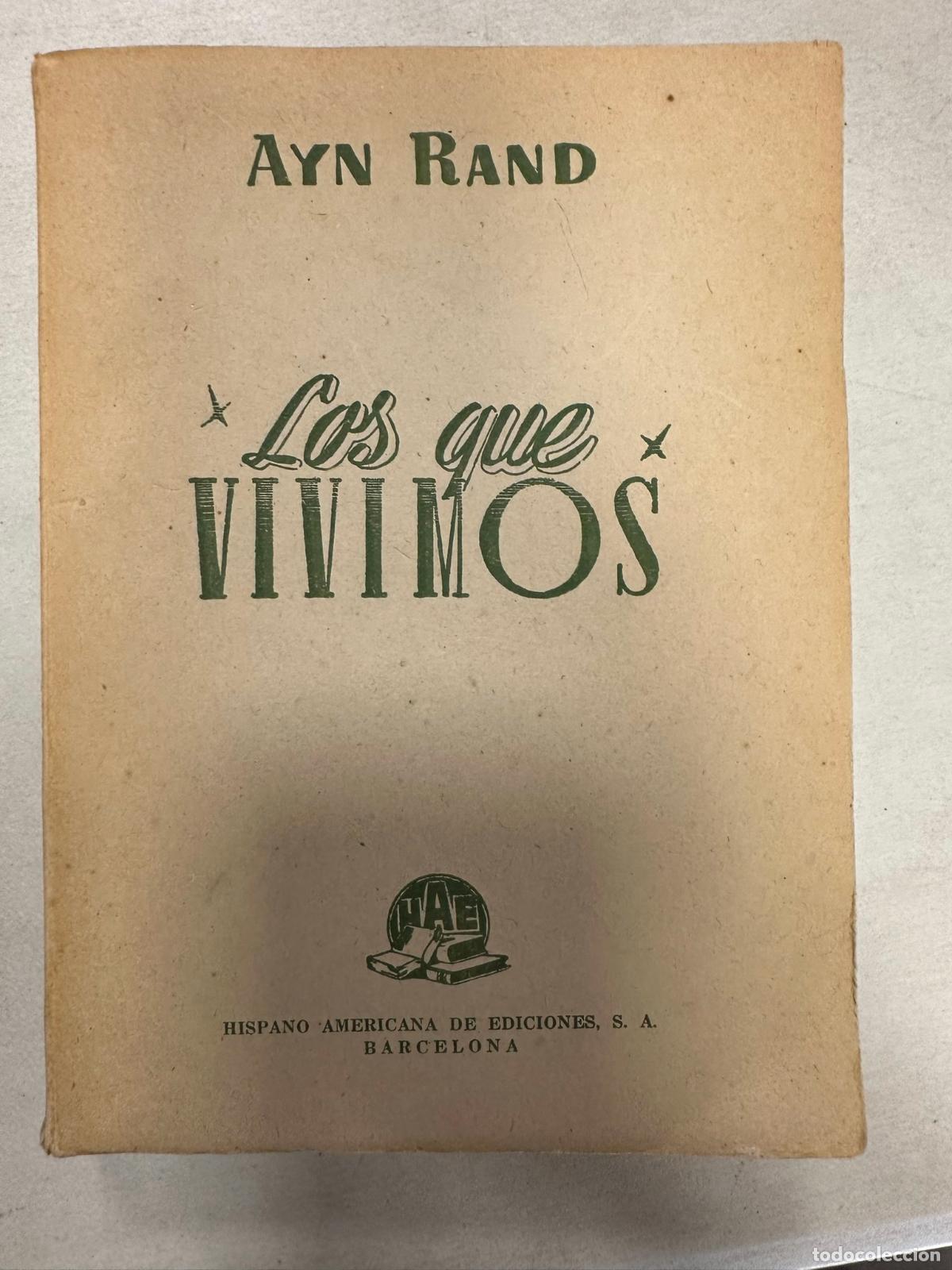 Libros de segunda mano: Los que Vivimos - Rand, Ayn - Foto 1