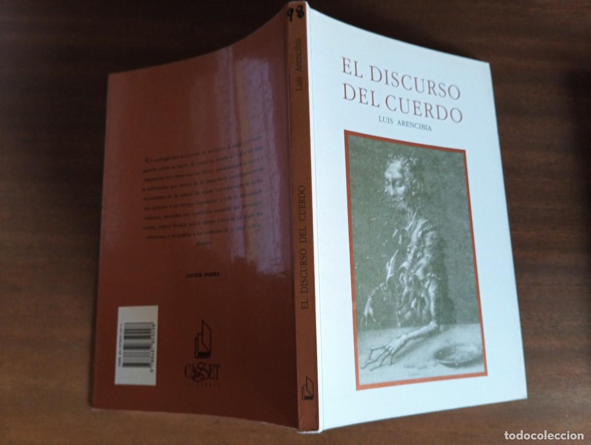 Libros de segunda mano: El discurso del cuerdo .- Luis Arencibia. - Foto 2