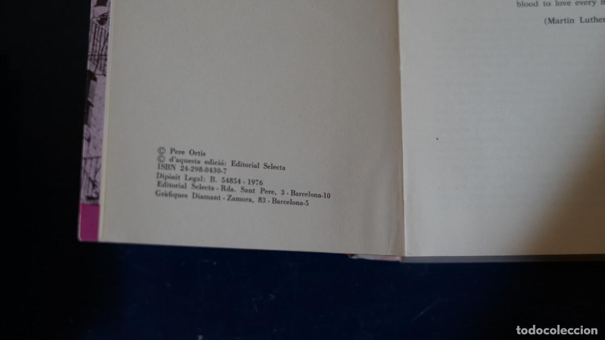 Libros de segunda mano: Pere Ortis - El Clam de lasfalt - Selecta 1976 - Foto 2