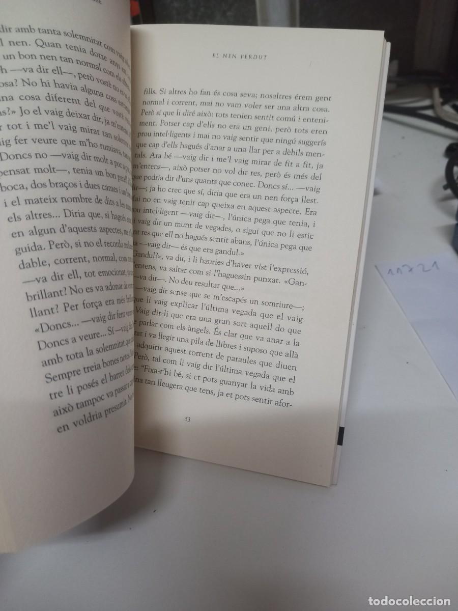Libros de segunda mano: El nen perdut Thomas Wolfe. Marcel Riera. - Foto 3