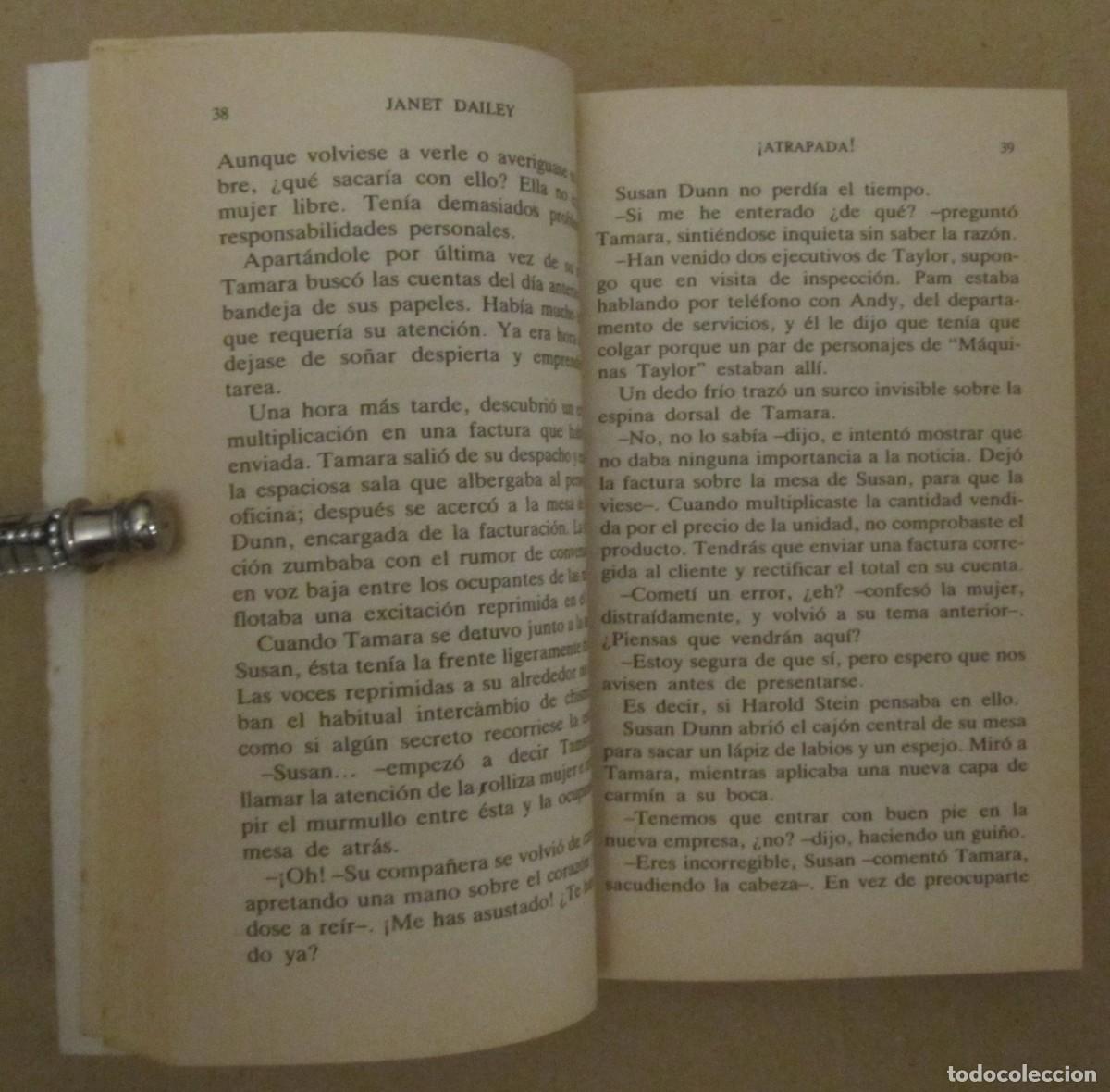 Libros de segunda mano: ATRAPADA.- Janet Dailey. - Foto 2