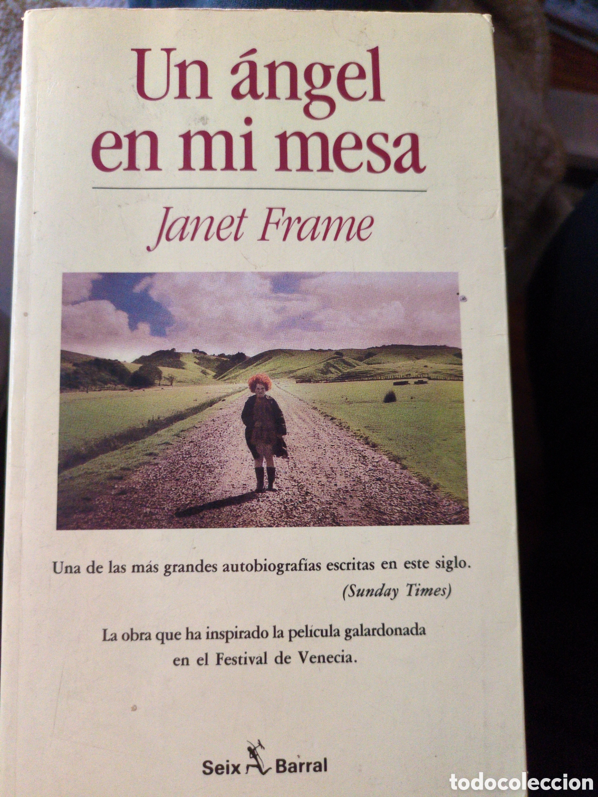 Libros de segunda mano: Un &aacute;ngel en mi mesa. Janet Frame. - Foto 1