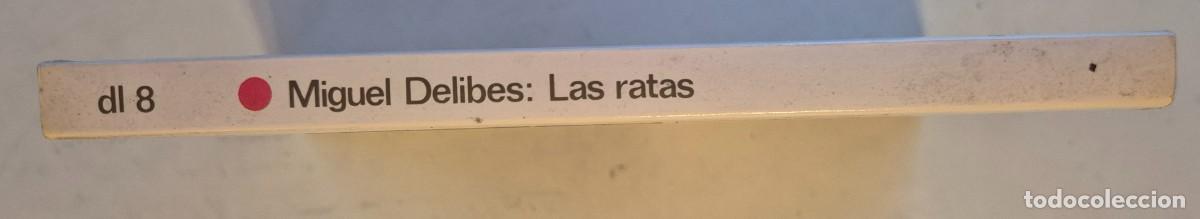 Libros de segunda mano: Las ratas, de Miguel Delibes - Foto 3