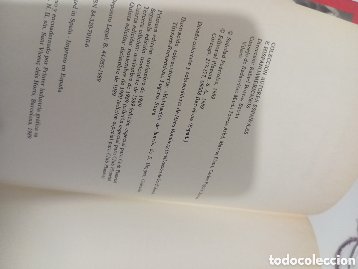 Libros de segunda mano: Queda la noche. Soledad Pu&eacute;rtolas - Foto 3