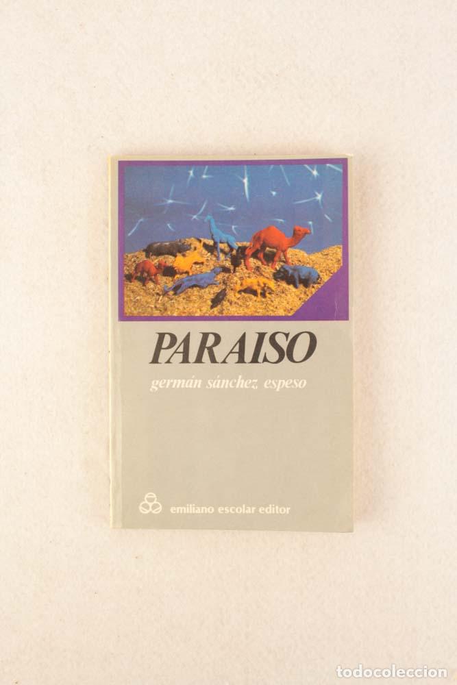 Libros de segunda mano: Para&iacute;so - Germ&aacute;n S&aacute;nchez Espeso - Foto 1