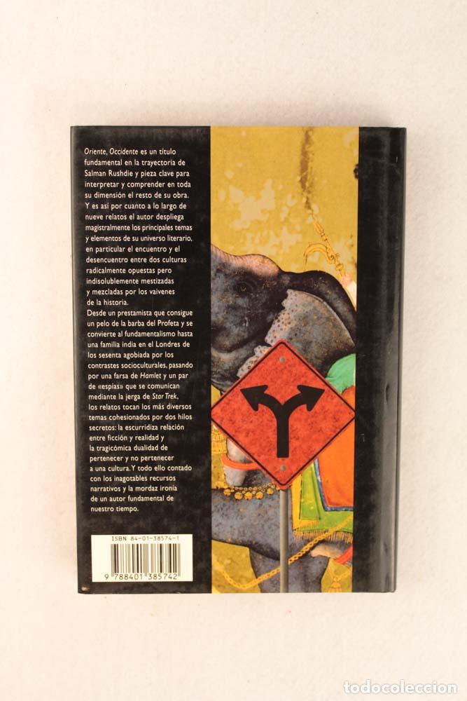 Libros de segunda mano: Oriente, Occidente - Salman Rushdie - Foto 2