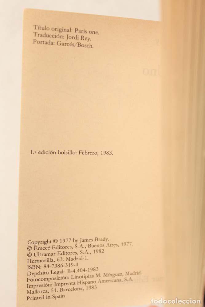Libros de segunda mano: Paris Uno - James Brady - Foto 4