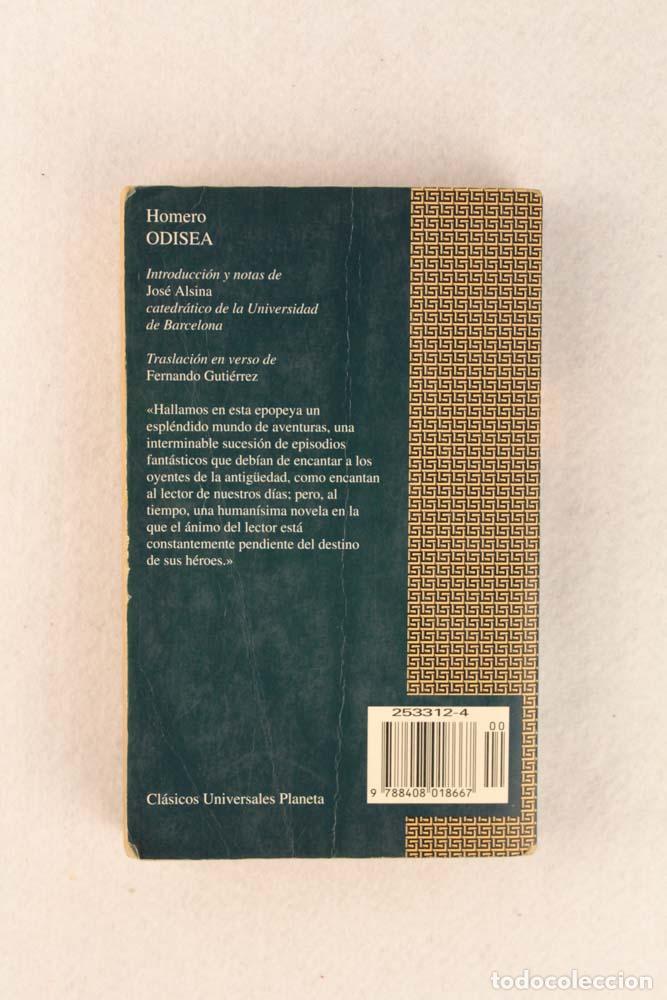 Libros de segunda mano: La Odisea - Homero - Foto 2