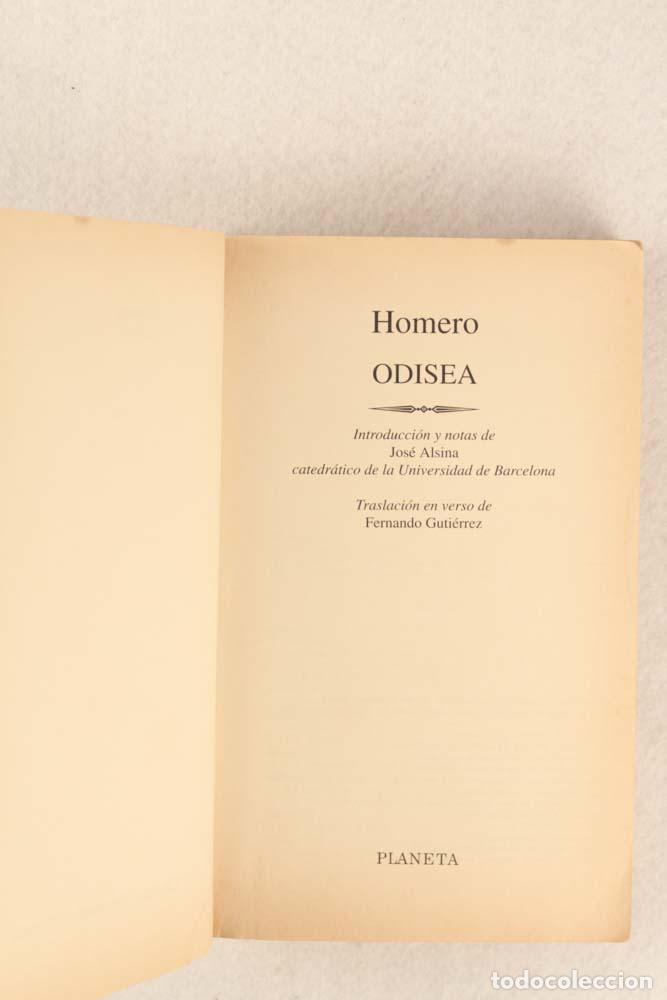 Libros de segunda mano: La Odisea - Homero - Foto 4